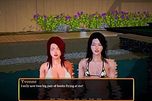 Interactive erotic game with my new family 528 on PC