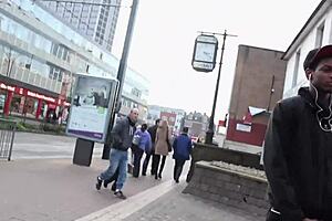 GIRL PISSES IN HER JEANS, FORCING EVERYONE TO WATCH IN PUBLIC