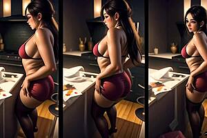 caught you masturbating at the party, shy geek?