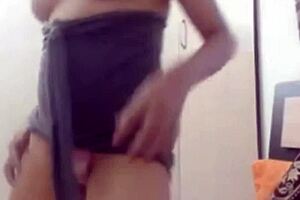 big tits bouncing on a monster cock in the black night?