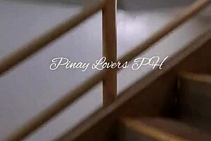 teen couple in mall fire exit almost caught