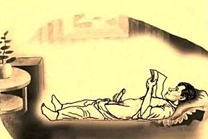 Vintage Erotic Drawings in Retro Style