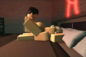 pounding doggystyle and cowgirl riding my bunny slut in roblox porn anime