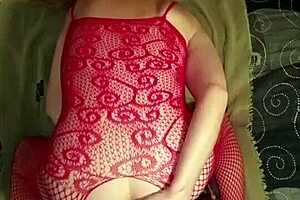 slut wife fucks huge double dildo with toys