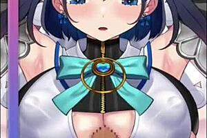 who's this big-titted woman in ouro player ep 1? 😏