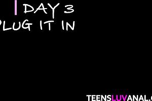 Cutie angel takes anal fuck 😈