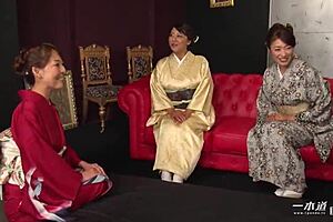 these showa era mature women are in a big tits orgy