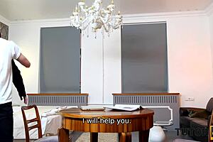 Teen Tutor Seduced by Handsome Guy for Steamy Affair