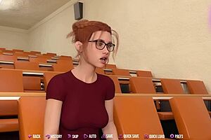 Naughty Redhead Wants Big White Cock