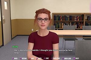 Naughty Redhead Wants Big White Cock