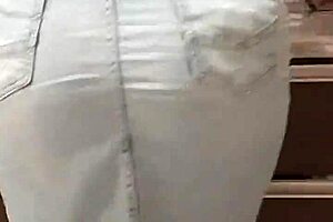 Clear Jeans Skirt Fashion Show