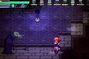 In the sealed cave, adventurers discover a hidden nest in the anime game