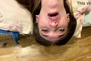 I watch ki-sim get fucked hard in the mouth