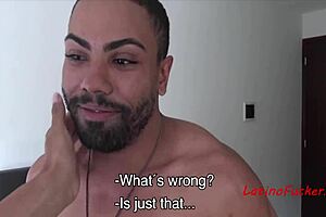 Latino Guys Engage in Hidden Public Encounter