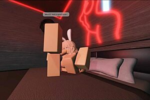 pounding doggystyle and cowgirl riding my bunny slut in roblox porn anime