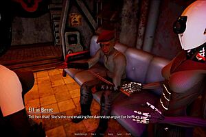 Exploring harem hotel 413 in the game