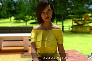 Darcy Carden Look Alike in Stockings Masturbating and Squirting on Webcam