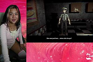 Big tiddy bitch chiku chases me in fap nights at frennis exotiqfox fnaf hentai game part 3