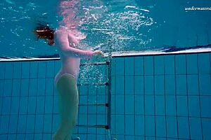 Liza Bubarek Hot Underwater Mermaid