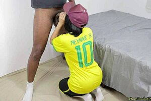 Submissive Crossdresser Moans Ecstatically On Thick Black Cock In Gay Encounter