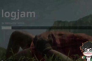 Watch This Lumberjack Strip and Masturbate in the Forest During Christmas!