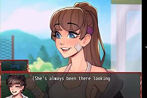 i seduce the hot redhead popular girl in harem game