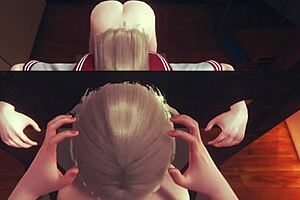 Futa Fucking Teen Femboy in College Uniform! 😏