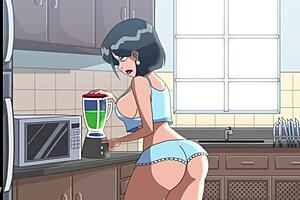 My horny asian stepsister sent me nudes, bent over on the sofa for doggystyle