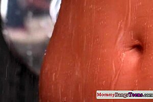 Beautiful Cougar Gets Dirty with Teens in Intense Action