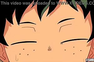 ochaco as a milf in hentai anime with emotional fandub latino vibes