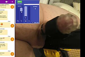 Online Session With Strangers In Chat And Control Visible