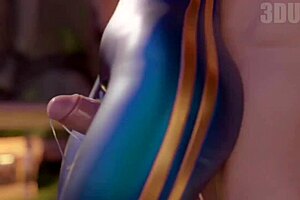 Chun Li's big ass in street fights compilation