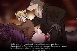 Man, furry shades of gay got me hooked on them dark carnival scenes, so wildd!