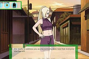 Ninja Slut Ready To Serve With Big Tits Handjob