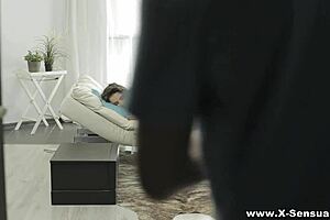 Wow, Silvia Jons in wild three-way cum sharing!