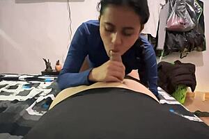 Detailed Blowjob From Best Friend's Wife