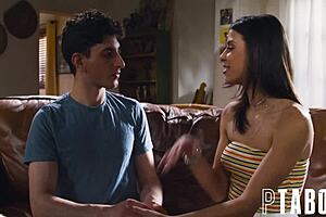 i'm not ready but kylie rocket gives opal nick a blowjob pov