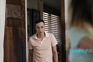 Can't Believe My Petite Stepsister Strips And Rides My Cock In Taboo Teasing!