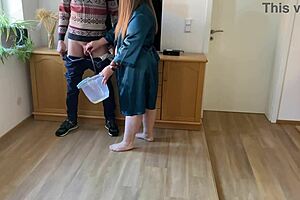 Mother-In-Law Sucks Dick And Shows Fat Ass