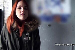 I Pick Up This Spanish Redhead And Fuck Her Outdoors In Public
