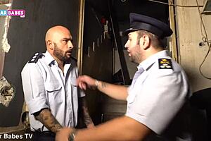 SugarbabesTV Greek Fake Police in Wild 3some Parody Action