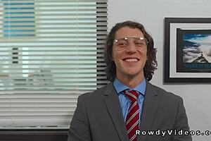 Gay Coworker Sucked Deepthroat Anal Assfucking Until Cum In Office