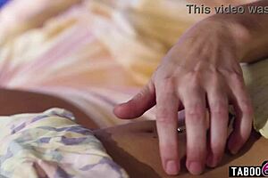 Long-time girlfriends Cadence Lux and Mackenzie Mace dive into hot lesbian sex with licking and face sitting