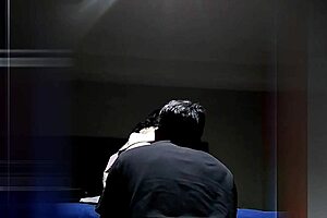 Friend From Party In Bedroom With Oral Play