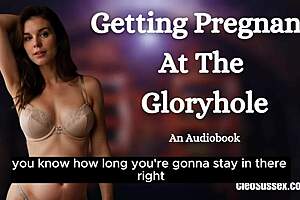 a new girl explores gloryhole gangbang for pregnancy