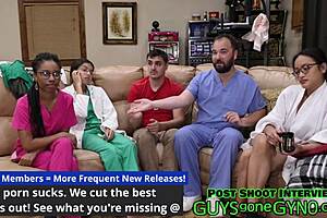 Doctor Canada Examines Channy Crossfire in Wild Medical Twist at GuysGoneGyno