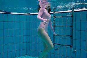 Liza Bubarek Hot Underwater Mermaid
