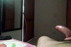 sexy girl in dress catches me jerking and gets creampie 😏