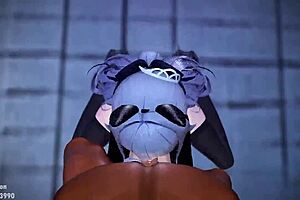 Bronya in Anime Hentai Adventure. Explore the World of Fantasy.