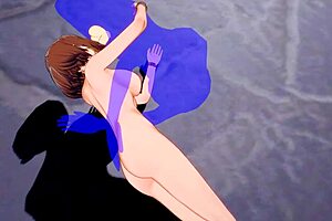 Uraraka gives armpitjob and blowjob in My Hero Academia hentai 😍